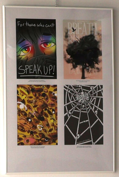 SPEAK UP! at the "Perceptions III - Human" exhibition