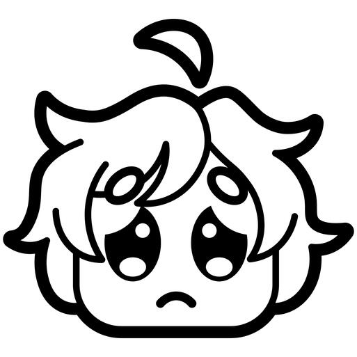 Secondary logo (Sad) for the Arthur Draws Stuff brand