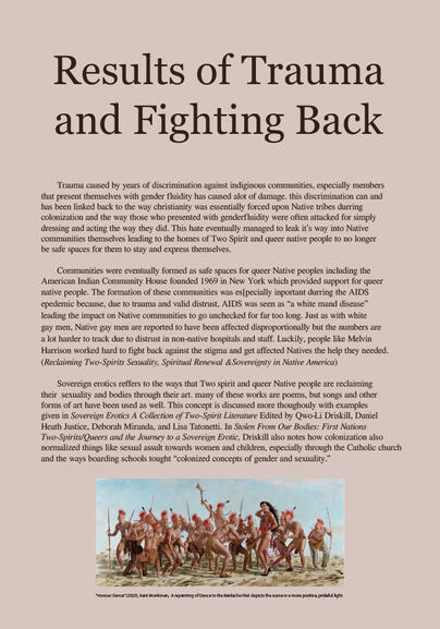 Results of Trauma and Fighting Back