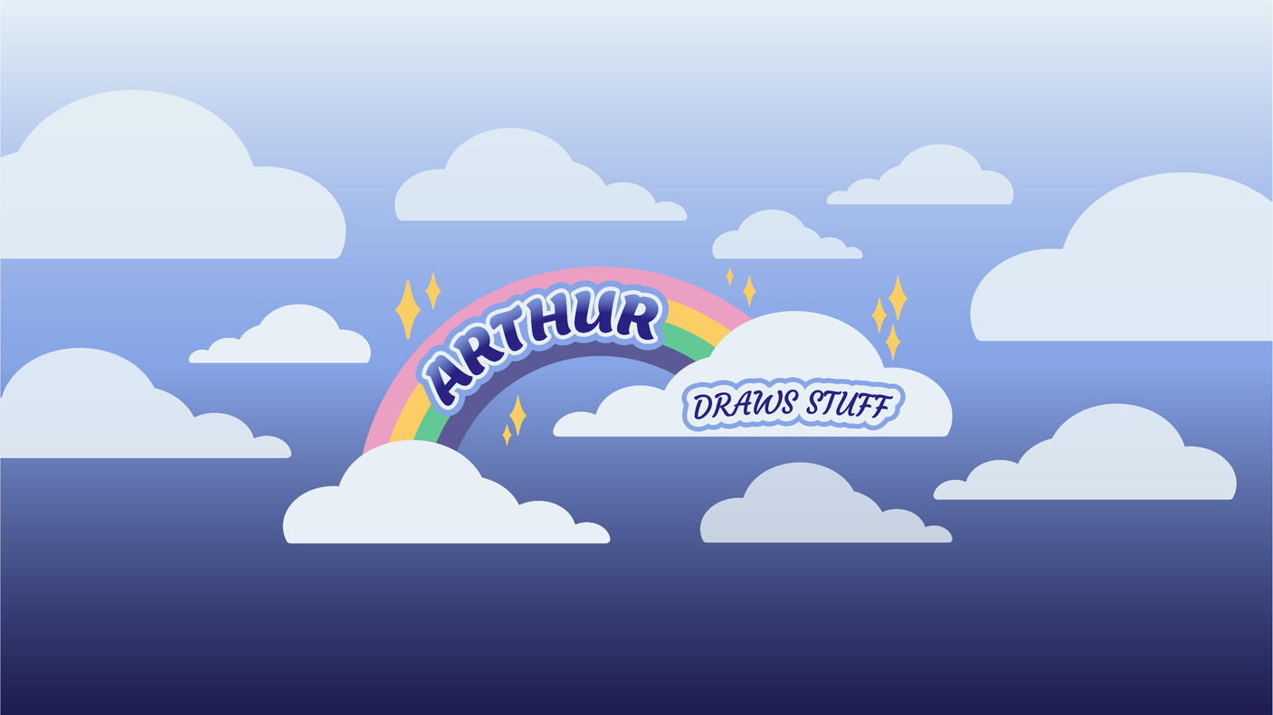Arthur Draws Stuff Channel Banner